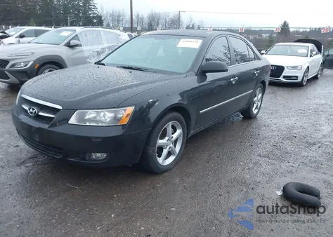 2008 Hyundai Sonata Limited/Se z USA, uszkodzony, nr VIN 5NPEU46C18H329453